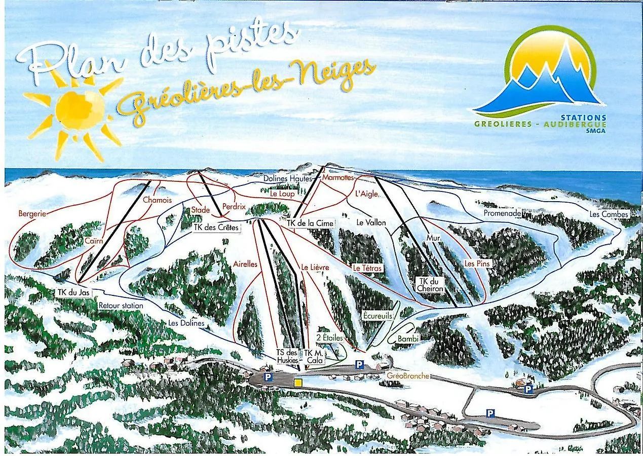 Chalet Alpina Aquarelax Hotel & Spa Greolieres les Neiges France